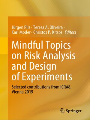 cover image of Mindful Topics on Risk Analysis and Design of Experiments